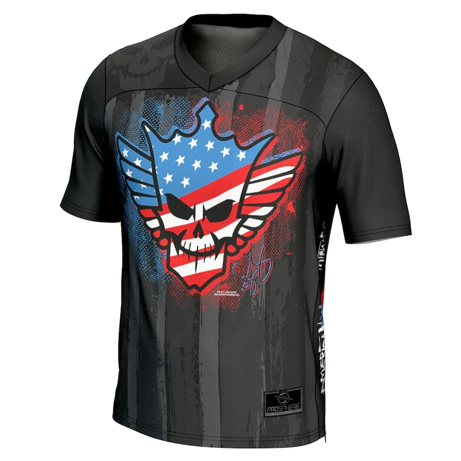 

Men's Black Cody Rhodes Nightmare Flag T-Shirt Simple Tight Fitting Sweat Absorbing Breathable Suitable For Outdoor Sports