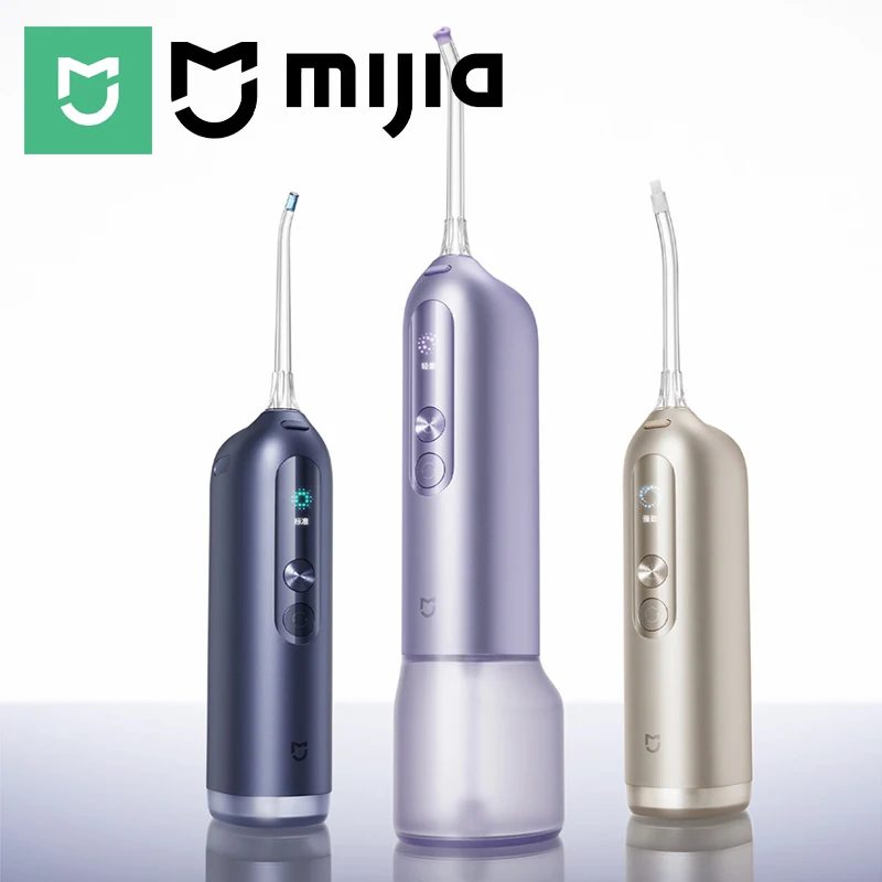 MIJIA Smart Oral Flosser Pro,Lntegrated Built-in Water Tank,IPX8,Smart Large Color Screen,Lightweight And Portable,CN Version
