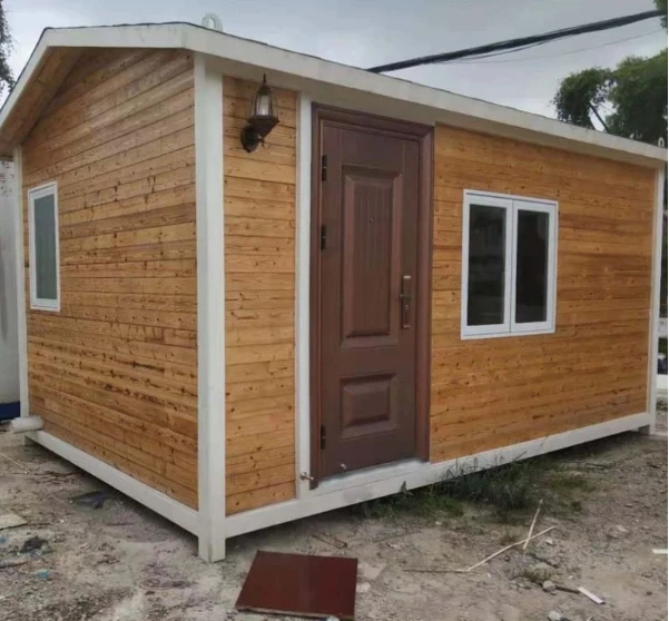 mobile house, customized changing room, mobile plank house, tool room