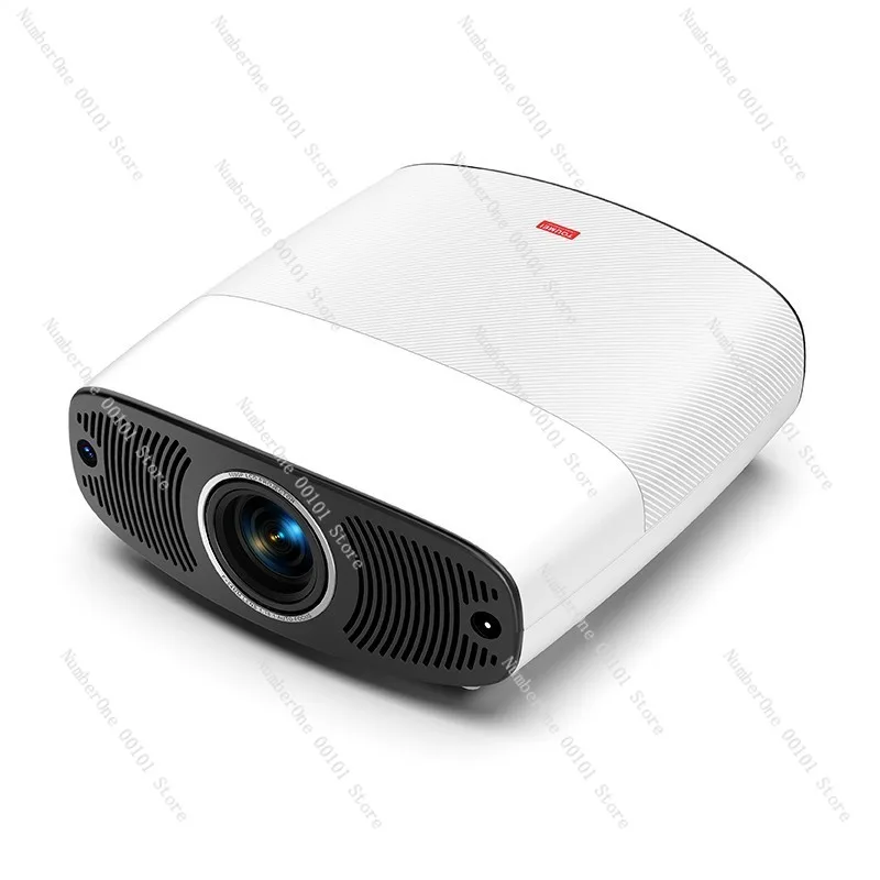 Ultra HD 4K Home Projector Wireless Screen Mirroring Auto Focus Mini Portable Cinema Beamer for Hotel Apartment Airbnb Bedroom
