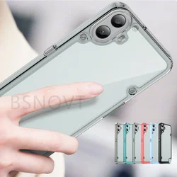 For Cover Nothing CMF Phone 1 Case Nothing CMF Phone 1 Capas New Bumper Shockproof Clear Transparent Fundas Nothing CMF Phone 1