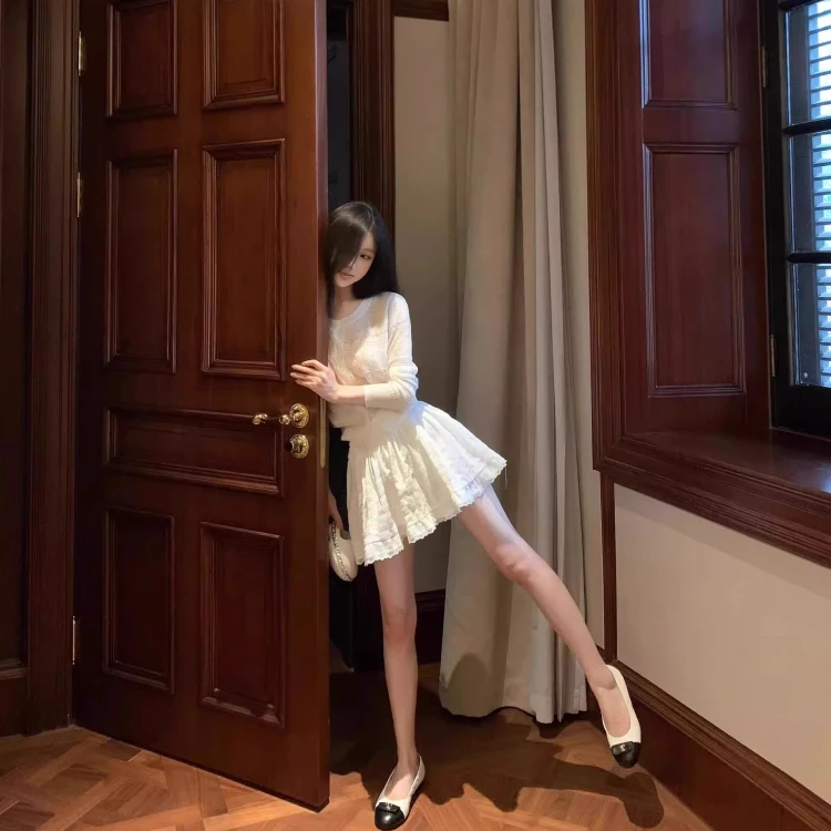 

Long Sleeve T-Shirts Womens Oversized Cotton Blend Relaxed Fit Urban Streetwear Casual Minimalist Spring Style For Daily Wear