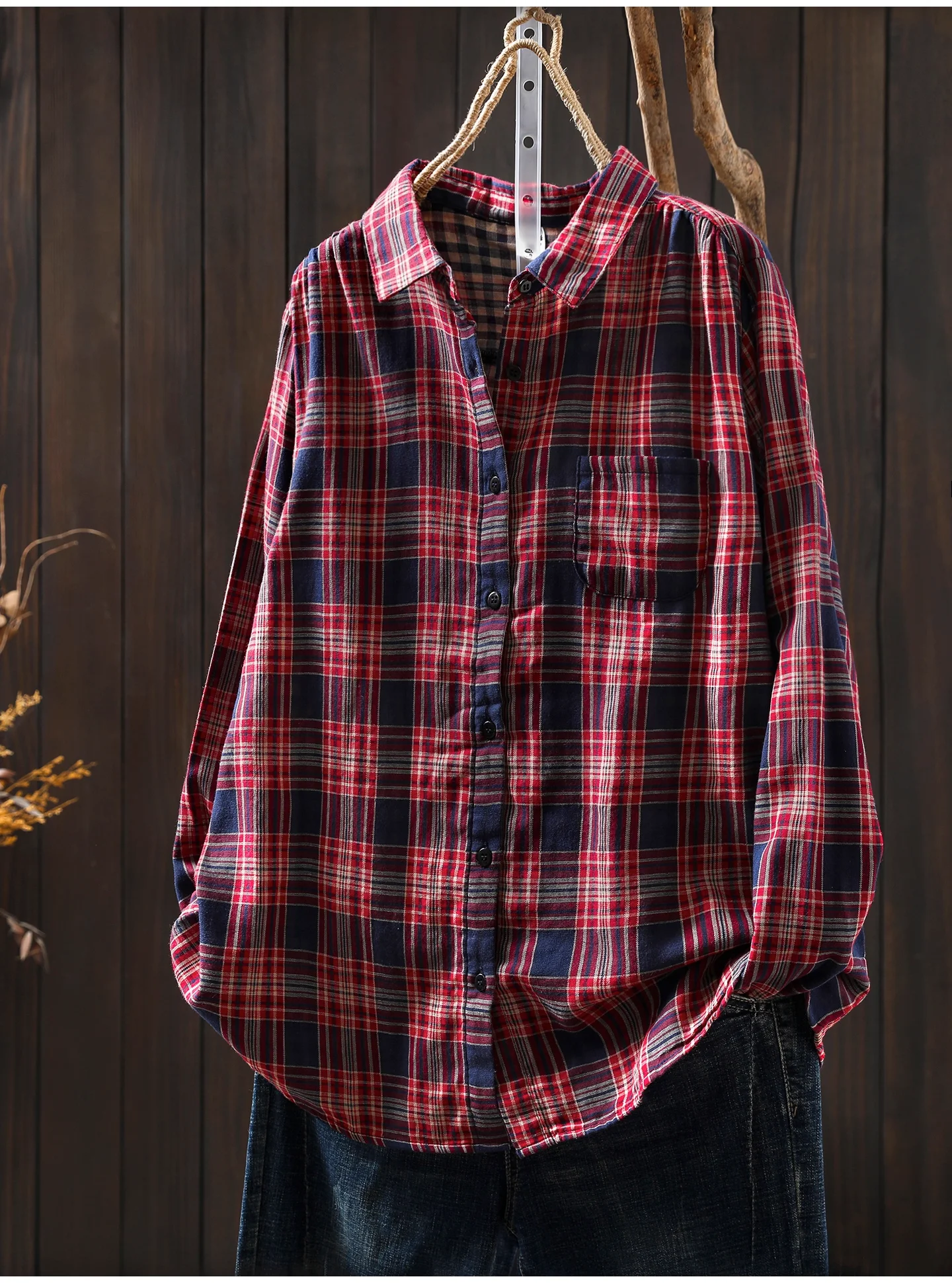 

Enianechu Korea Fashion Cotton Pink White Blue Lace Crochet Patchwork Shirts and Blouses Soft Autumn Winter Woman Clothing