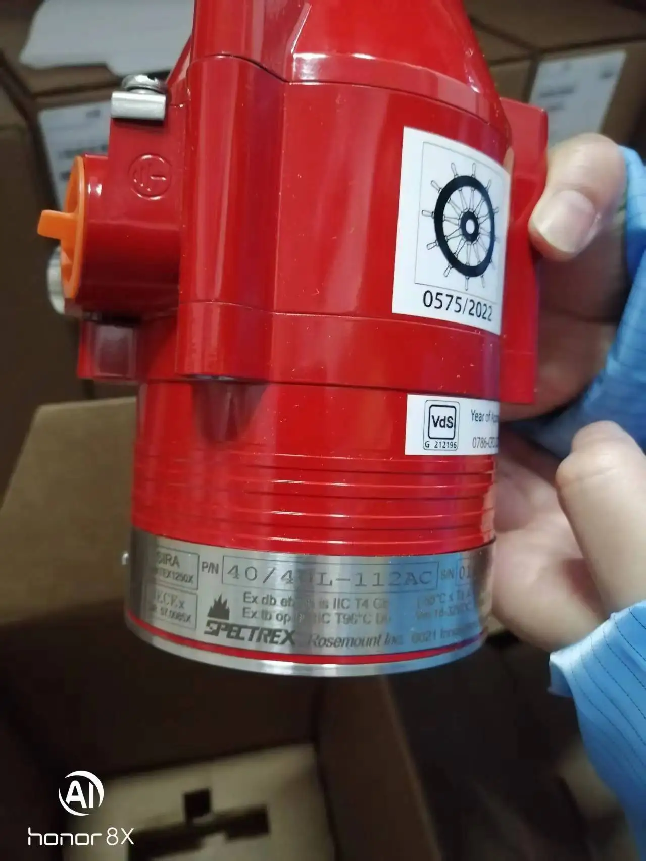 Detector de chama 40/40c-l4b