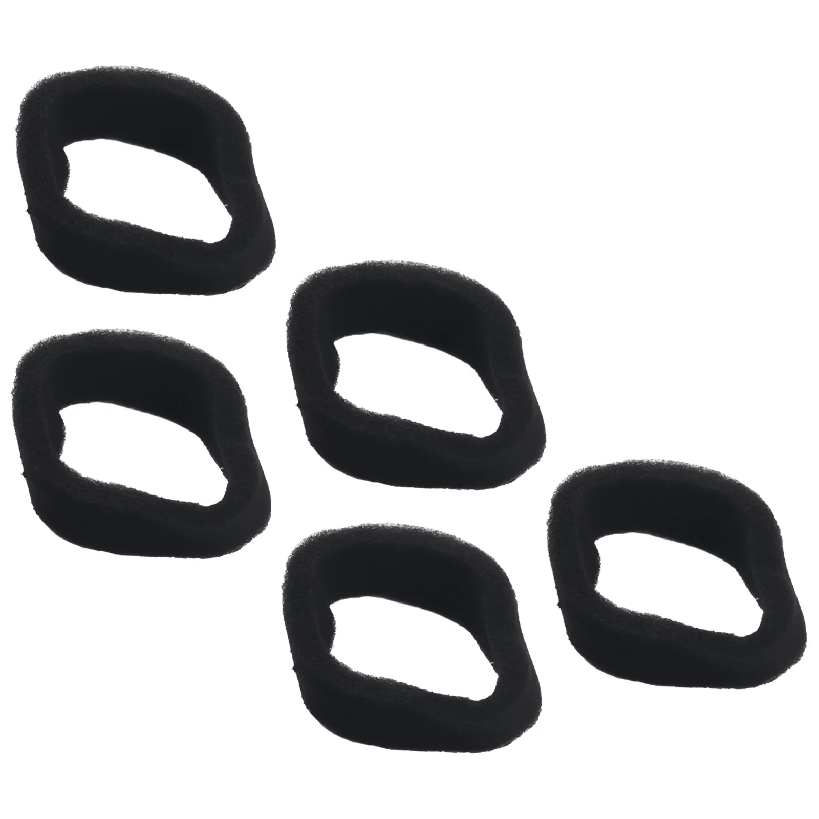 Strumento pratico in spugna filtrante nuovissimo di alta qualità 5 pezzi / set Accessori Parti del filtro Spugna 50mmX43mm Aria nera