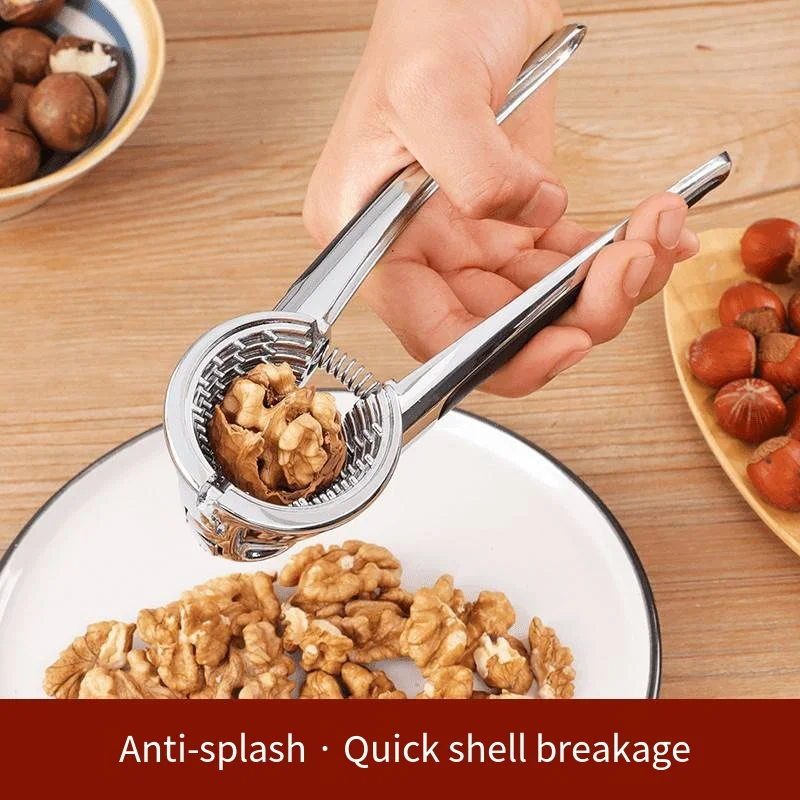 Multifunction Nut Cracker Thickened Zinc Alloy Material Domestic Nut Cracker Household Kitchen Tools Wholesale Price