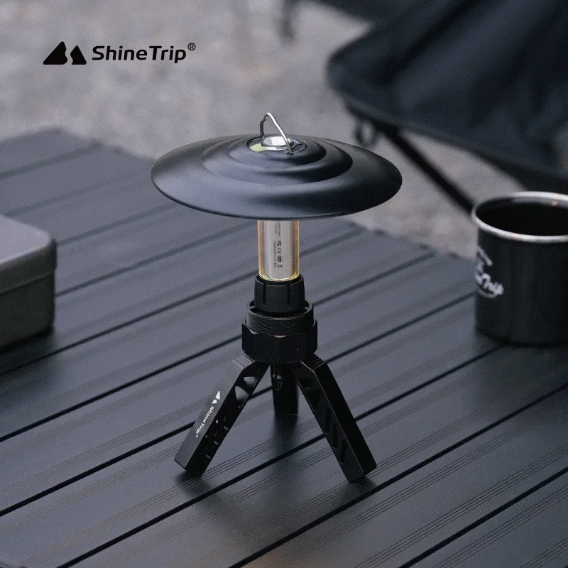 

ShineTrip Outdoor Multifunctional Aluminium Alloy Tripod Camping Stand Outdoor Head Light Stand Tent Support Tripod2026