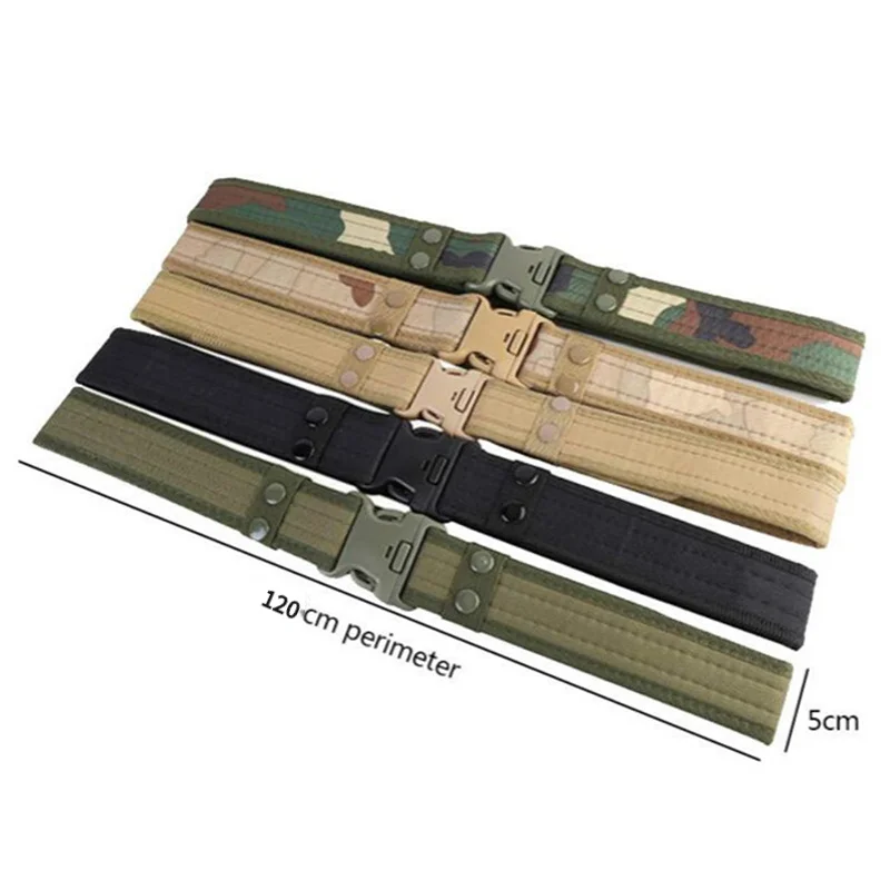 9-color 130cm  new military style combat belt, quick release tactical belt, fashionable men's canvas belt, outdoor waist trainer