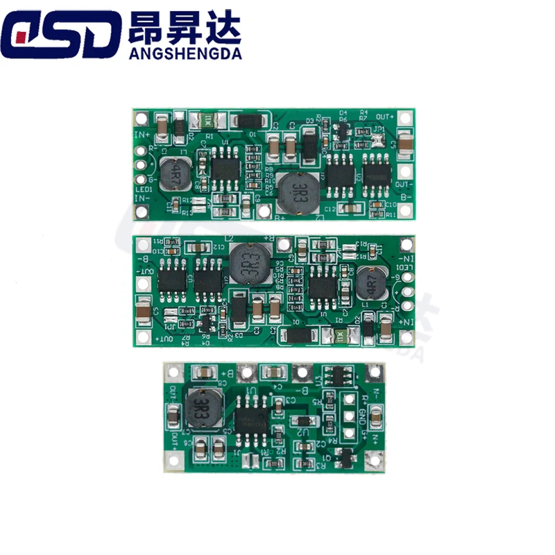 DC 5V 9V 12V Charging Step Up Booster Module for 18650 Lithium Battery UPS Voltage Converter Protection