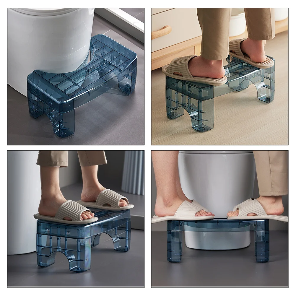 مقعد مرحاض للحيوانات الأليفة للأطفال، مسند قدم محمول قوي غير قابل للانزلاق للتدريب على الحمام، مقعد بخطوة للاستخدام المنزلي