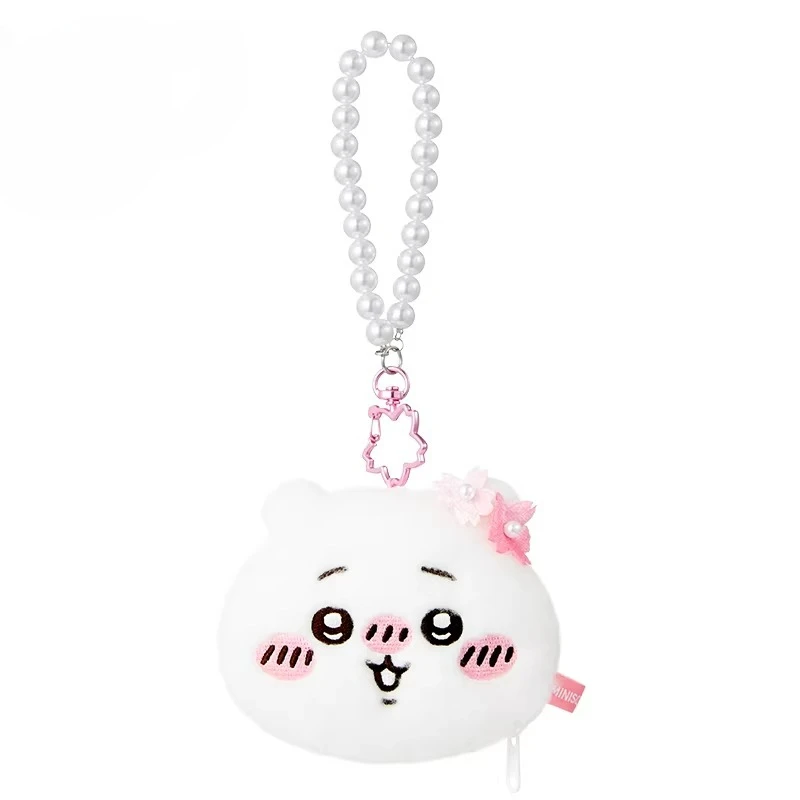 

Chiikawa Pendant Hachiware Usagi Pearl Bag Pendant Doll Doll School Bag Pendant Plush Toy Keychain