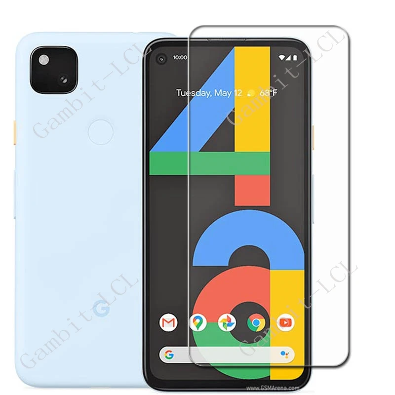 2-5PCS 9H HD Tempered Glass For Google Pixel 4A 5G GooglePixel4A Pixel4A 4G Screen Protective Protector Cover Film