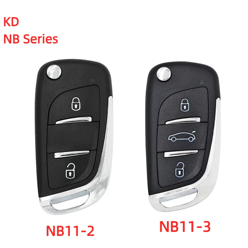 

1pc KEYDIY KD NB11 B11-2 NB11-3 DS style 2/3 Button Universal Remote Car Key For KD900/KD-X2/URG200/KD MINI Key Programmer