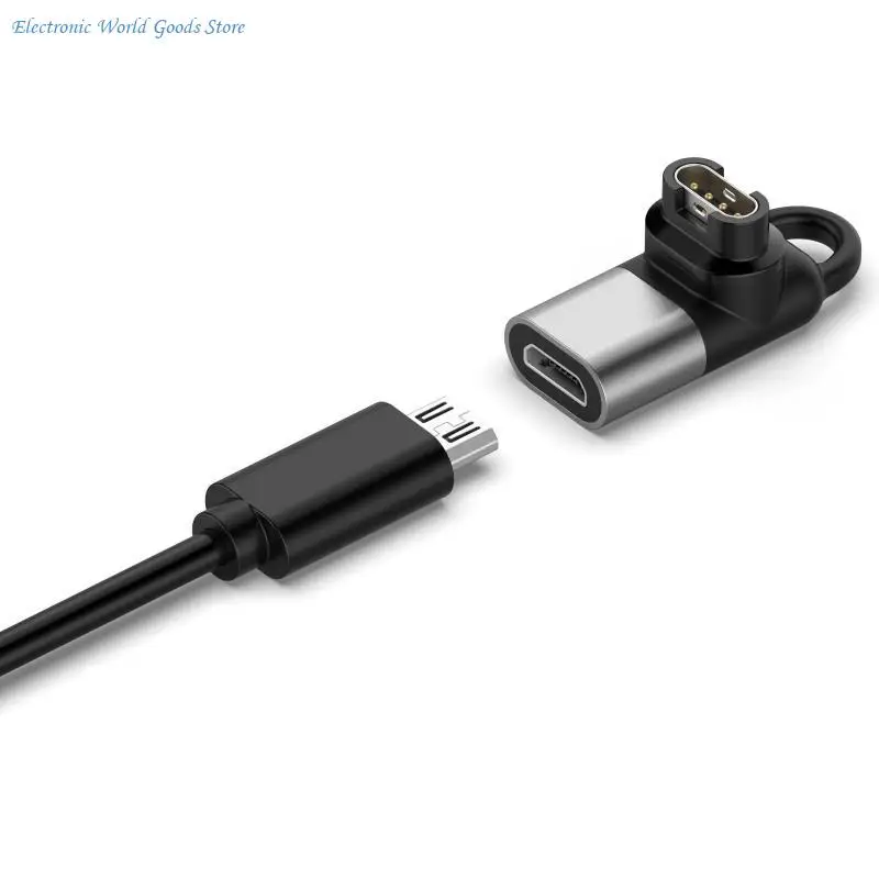 A3PD Micro USB/Type C to 4pin Converter for D2 Charlie Vivosport for Fenix 6/