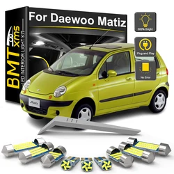 Bmtxms-車のLEDインテリア電球キット、トランクランプ、Daewoo Matiz m100、m150、m200、m300、1998-2014、2015、2016、2017、2018に適合