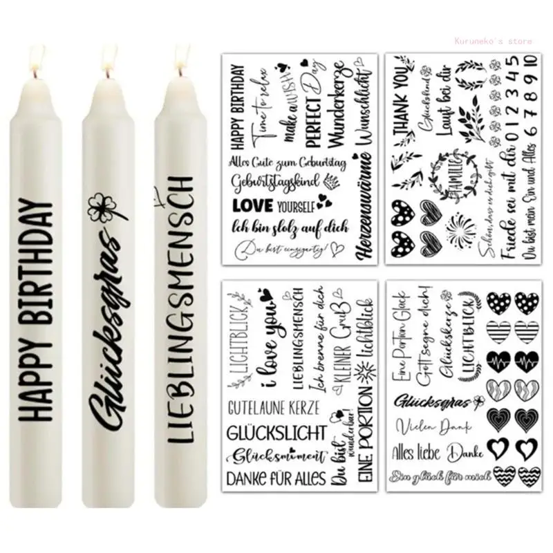 Easily Apply Birthday Water Transfer Decals Elevates Party Celebration