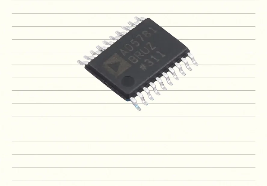 AD5781BRAZ AD5781 Package TSSOP20 Digital to Analog Converter Chip Integrated Circuit 18 Bit High Precision Digital to Analog Co