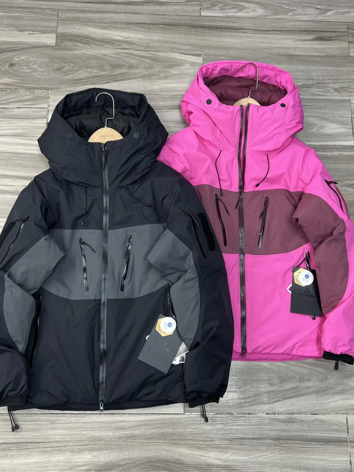 

Мужская и женская куртка для активного отдыха на открытом воздухе, ветрозащитная, водонепроницаемая, с наполнителем из 90% белого пуха, повседневная, модная, стильная.