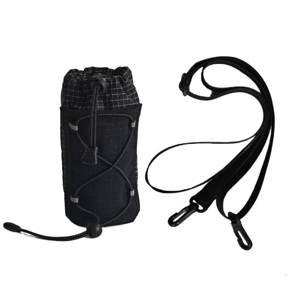 

Backpack Attachment Mountaineering Accessory Pouch Large Capacity Polyester Portable Phone Pouch Lightweight with Shoulder Strap