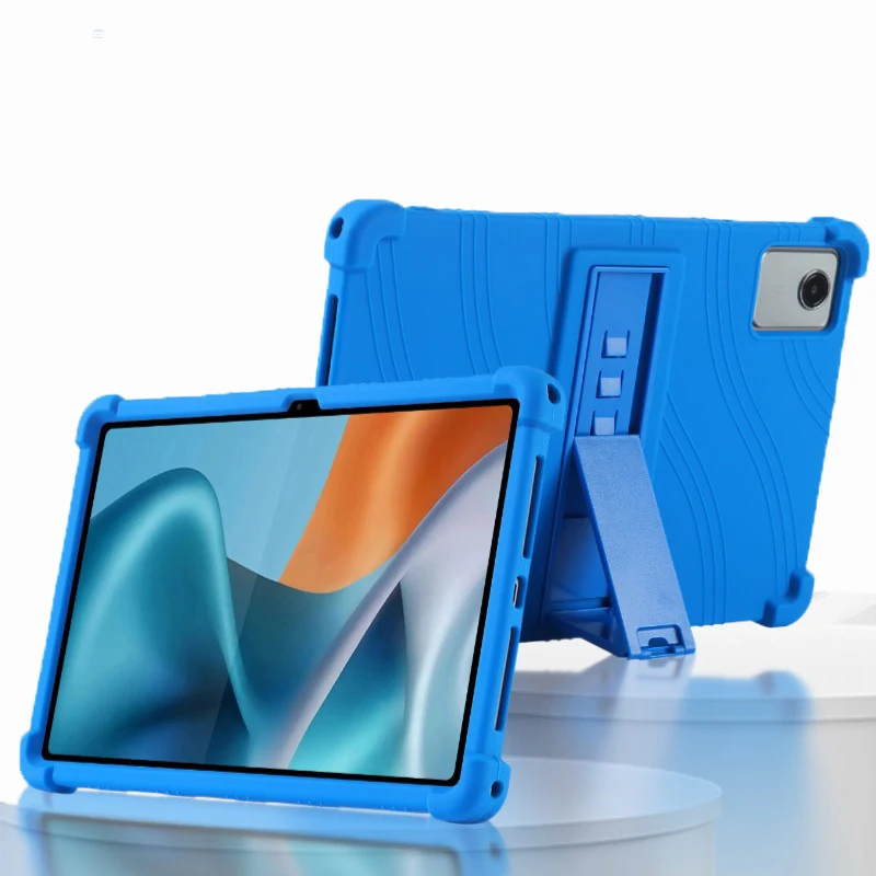 For Motorola Moto Pad 60 Neo 11 inch 2026 Tablet Silicone Shockproof Cover Holder Stand Sticker Case Kids Safety Protector Skin