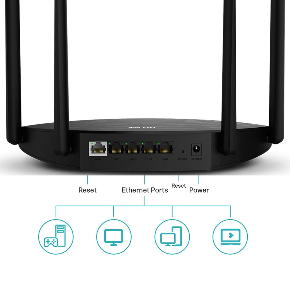 TL-WDR5660 TP-LINK WiFi Wireless Home Router AC1200 Wi-Fi Repeater Dual-band Network Original Chinese Version