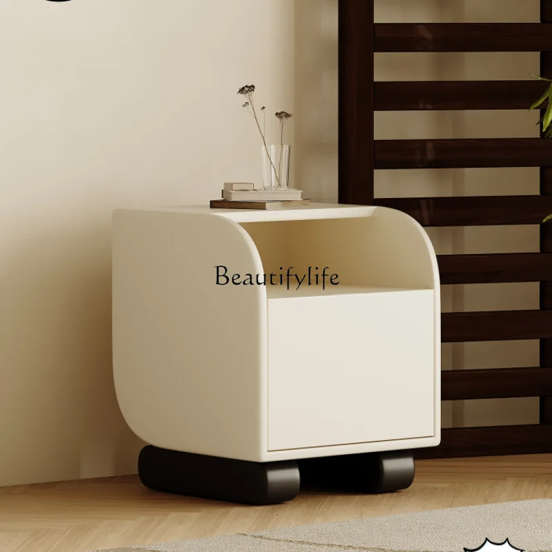 

Minimalist Creative Bedside Table Light Luxury High-Grade Master Bedroom Personality Bedside Table