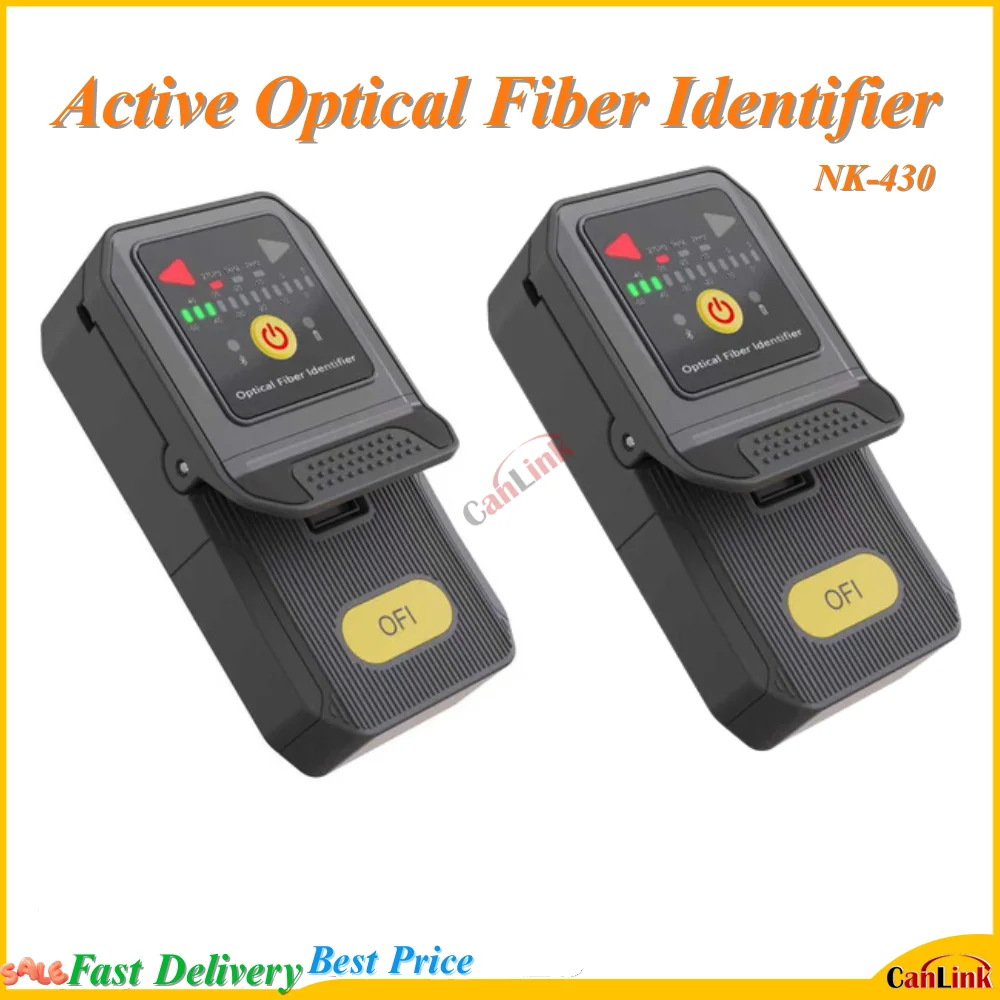 

Новый миниатюрный оптический идентификатор 2025 года, 800-1700 нм, визуальный локатор повреждений оптоволоконного кабеля, оптический идентификатор