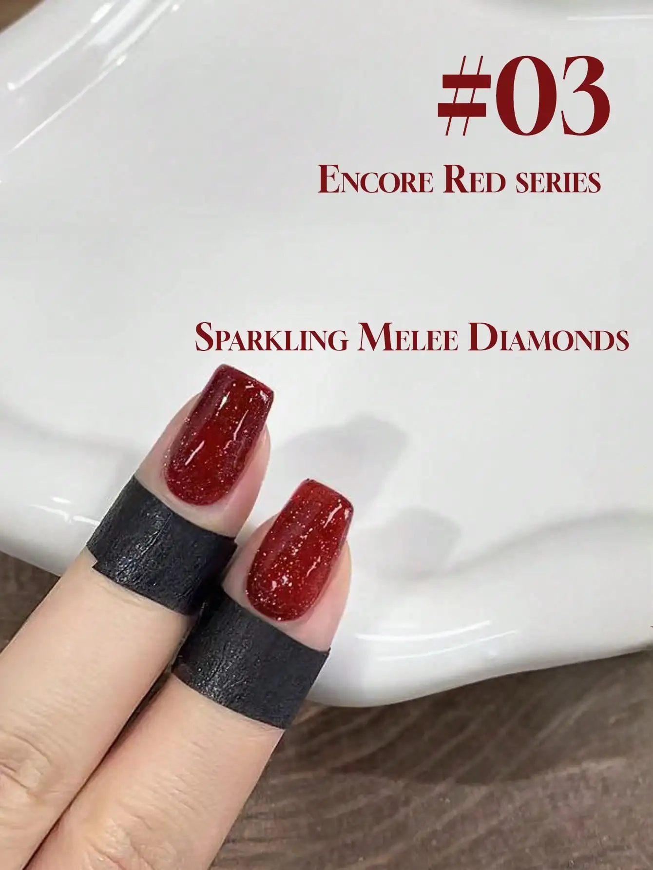1pcs 15ML Anchor Red 20-color Set: Chelsea/bull blood/wine reds, autumn/winter premium gemstone cat eye polishes.