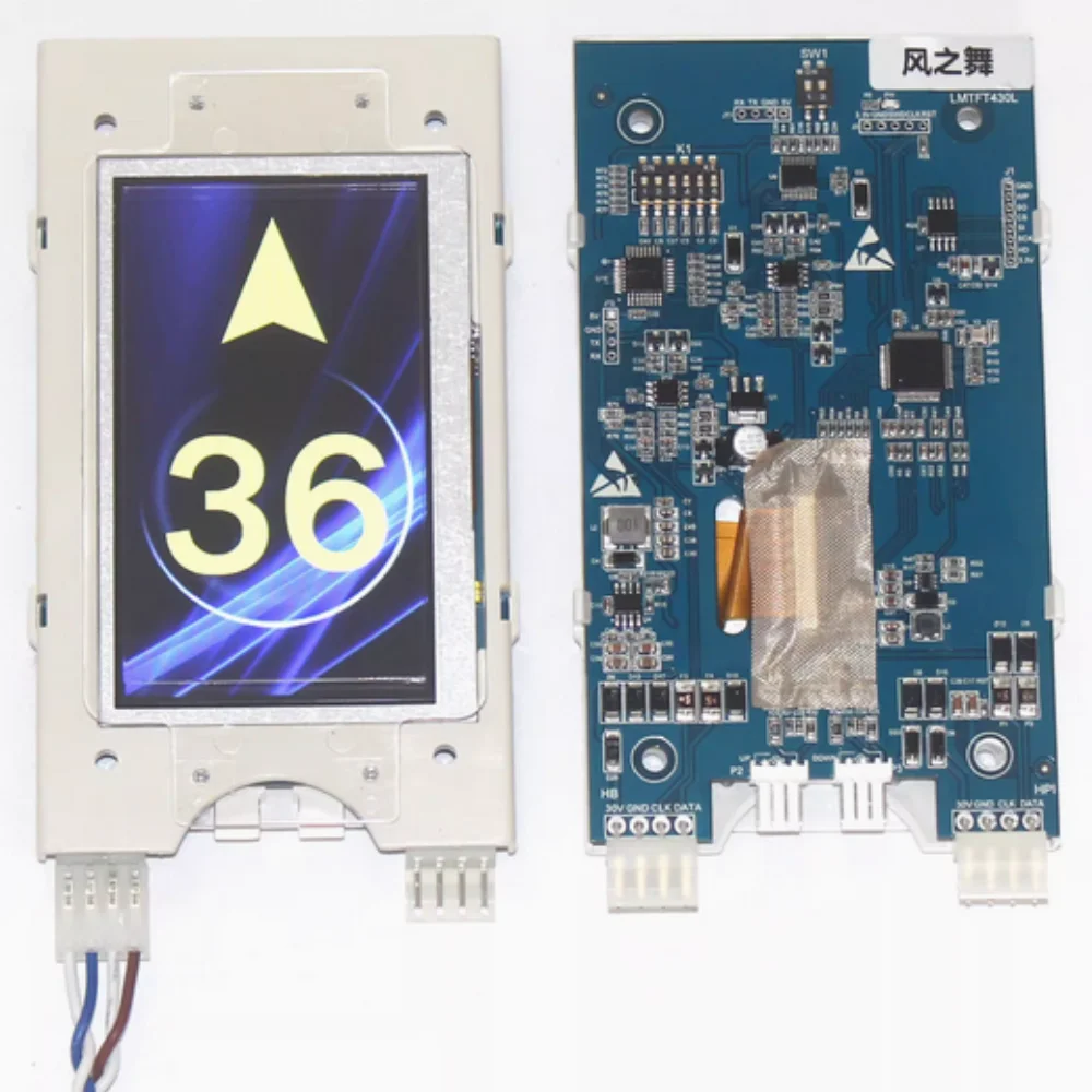 OTIS Elevator LOP HOP Display Panel Button Box LMTFT430L XAA308NA7AS XAA308NA8AS HBP11 1 Stück