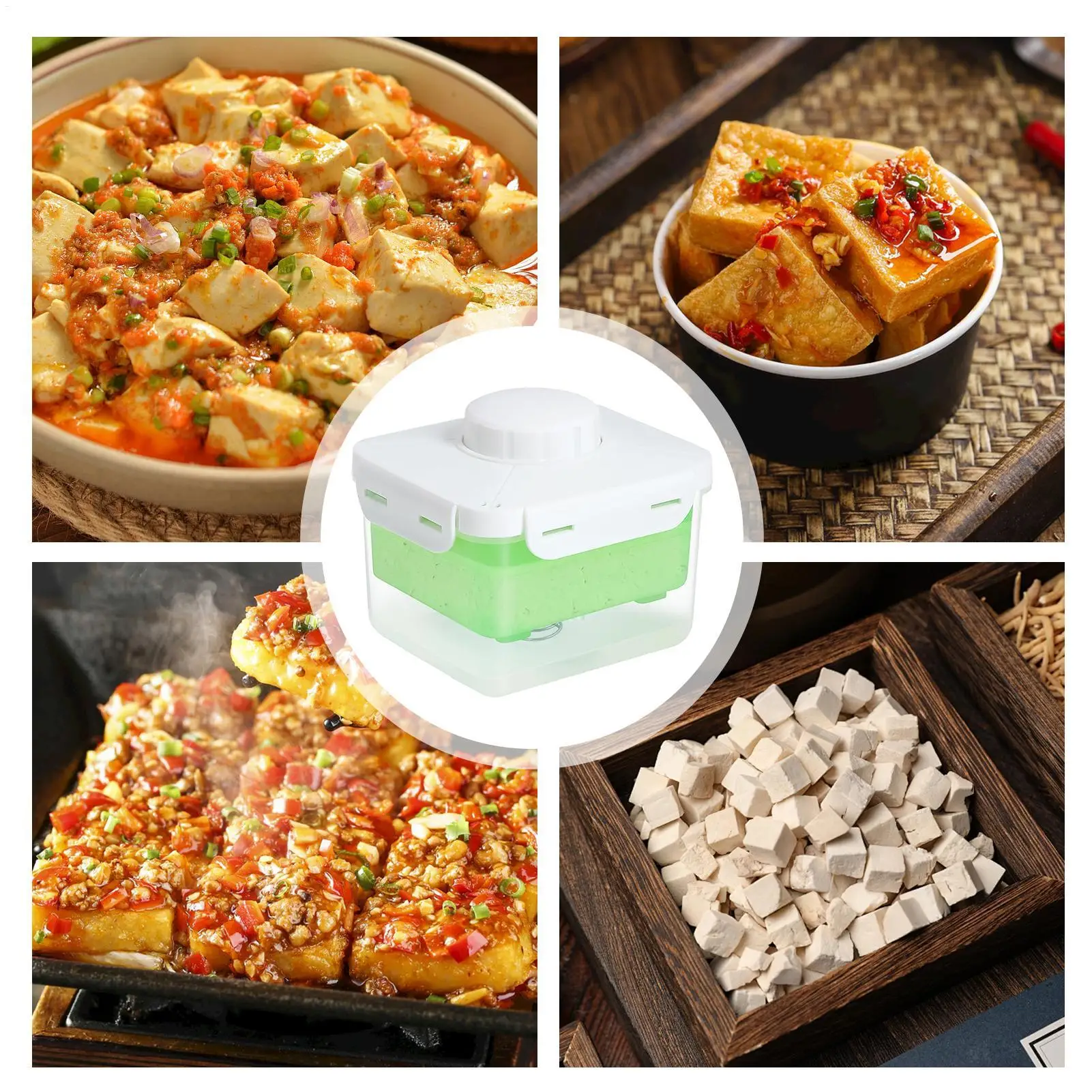 Paneer Press Maker Portable Indian Cheese Press & Strainer Homemade Paneer Mold Kitchen Gadget Paneer Box Drainer