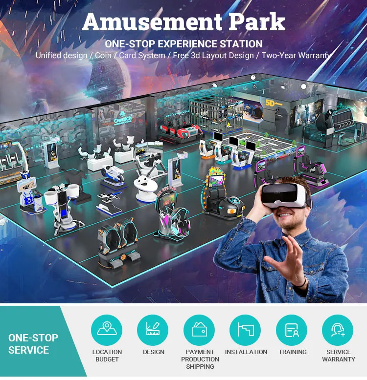 360 Grad drehbarer Virtual-Reality-Flugemulator, einfach zu bedienender 9D Virtual-Reality-Flugemulator