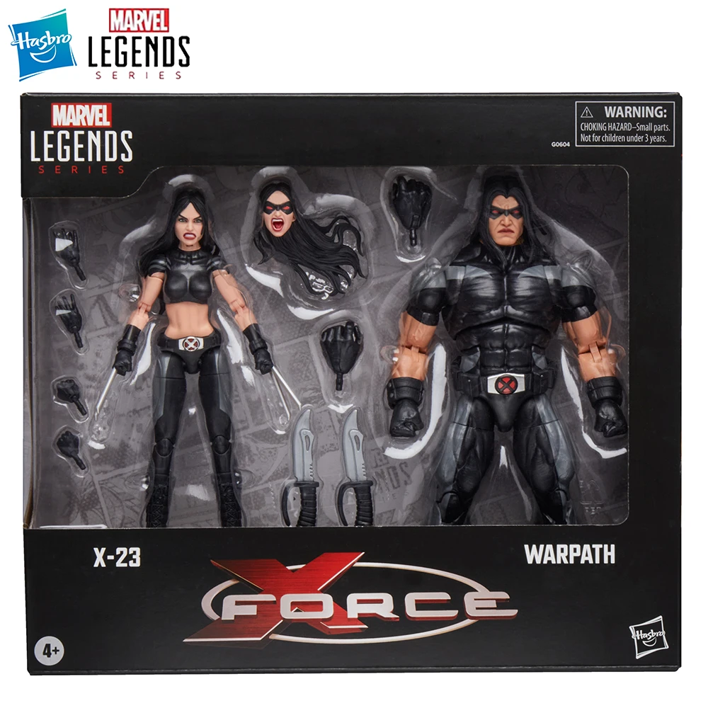 

[In-Stock] Hasbro Marvel Legends Series X-Force X-23 & Warpath 2-Pack 15cm Collectible Action Figure Model Ornament Toy Gifts