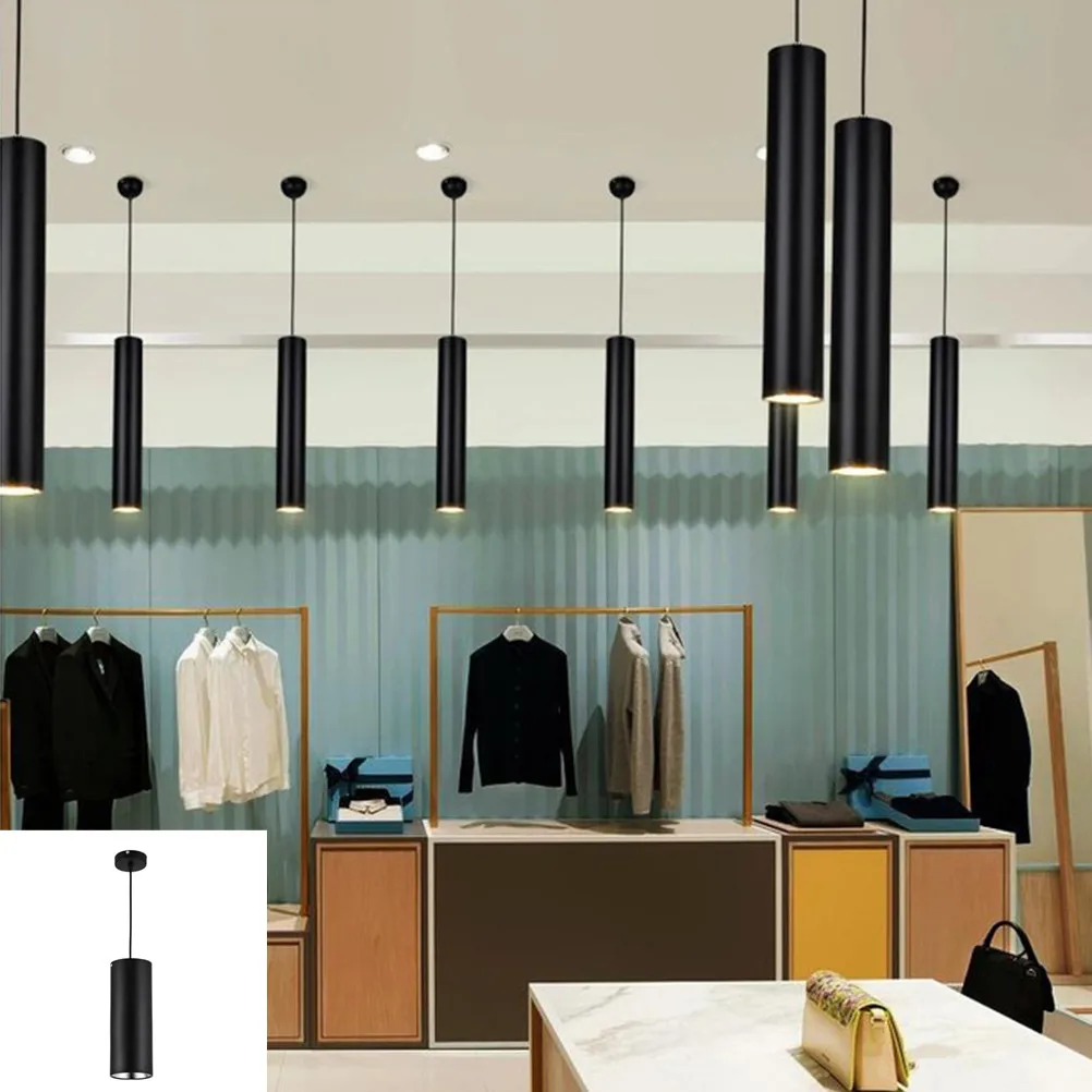 

Cylinder Downlight Pendant Hanging Lights Modern Ceiling Light Ceiling Lamp Restaurant Spotlight COB Chip Aluminum