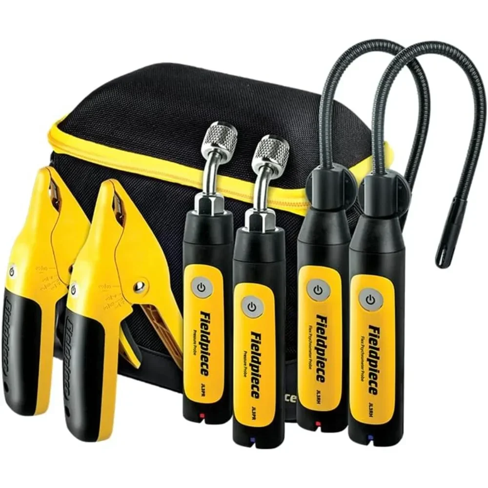 JL3KH6 HVACR Charge and Air Kit, Yellow