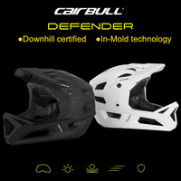 CAIRBULL Downhill Helmet Cycling Casco Full Face MTB 55-59--61CM for Man All Mountain Off-road In-mold PC+EPS Goggle Compatible