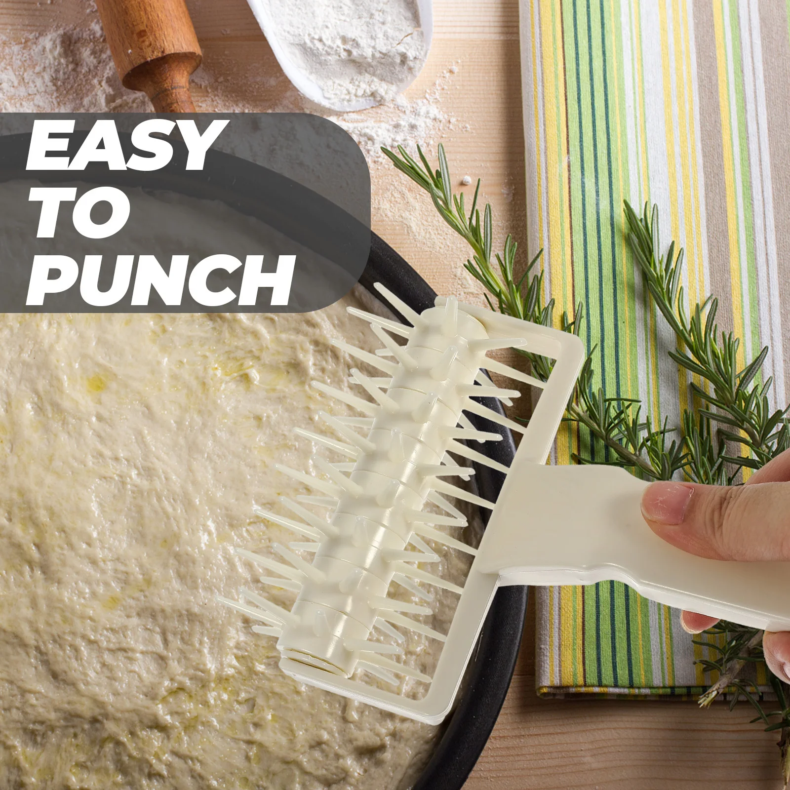 البيتزا العجين دوكر الأسطوانة سبايك المعجنات ثقب صانع الخبز أداة الغذاء الصف أداة فرد العجين ل البيتزا قشرة الكوكيز الخبز #6