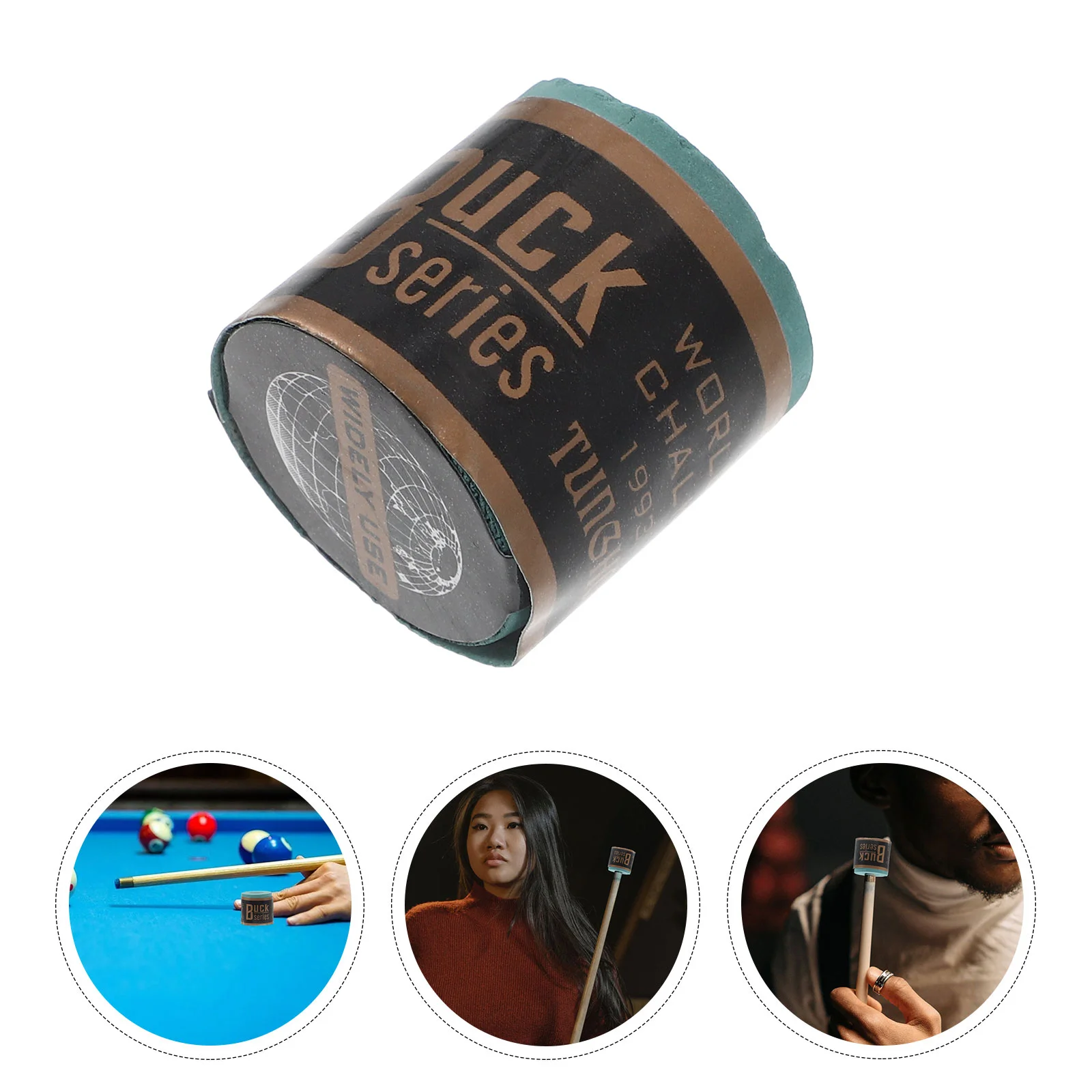 Billiards Powder Table Cue Chalk Pool Blue Accessories for Game Supplies Sticks