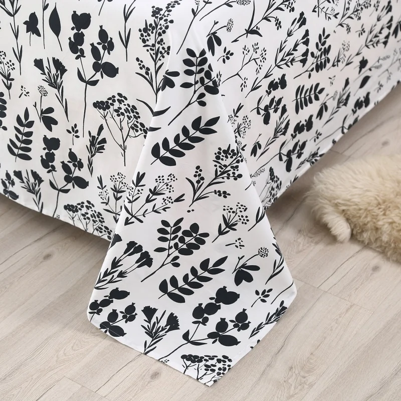 1Pc Thick Cotton Flat Sheet High Quality Printing Bed Sheet Various Sizes Can Be Customized