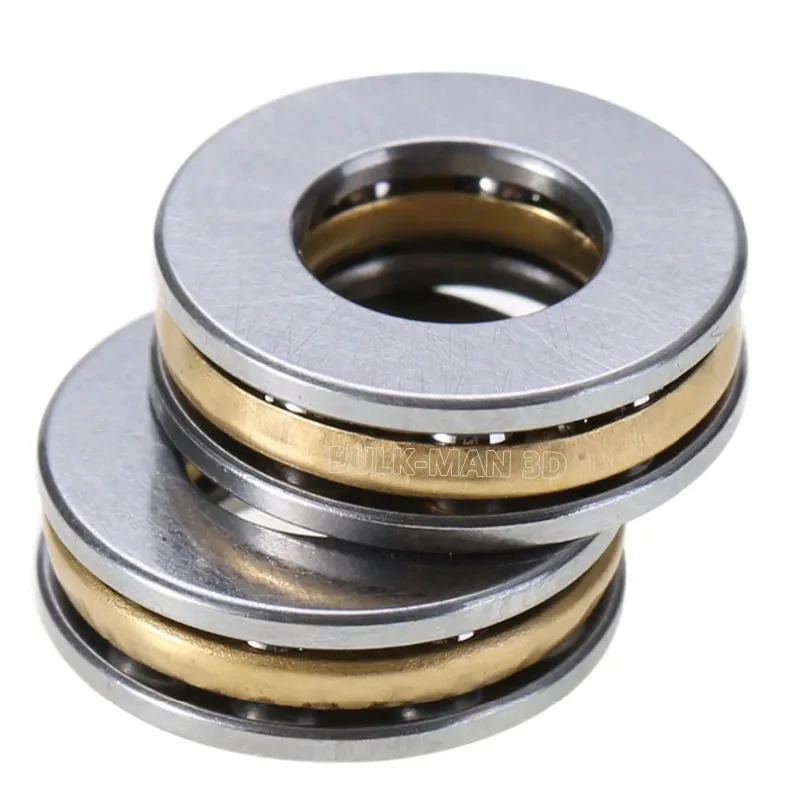 1-200pcs/Lot High Precision Miniature Thrust Bearing ID 2.5-10mm,OD 6-18mm Mini 3-in-1 Axial Thrust Bearing