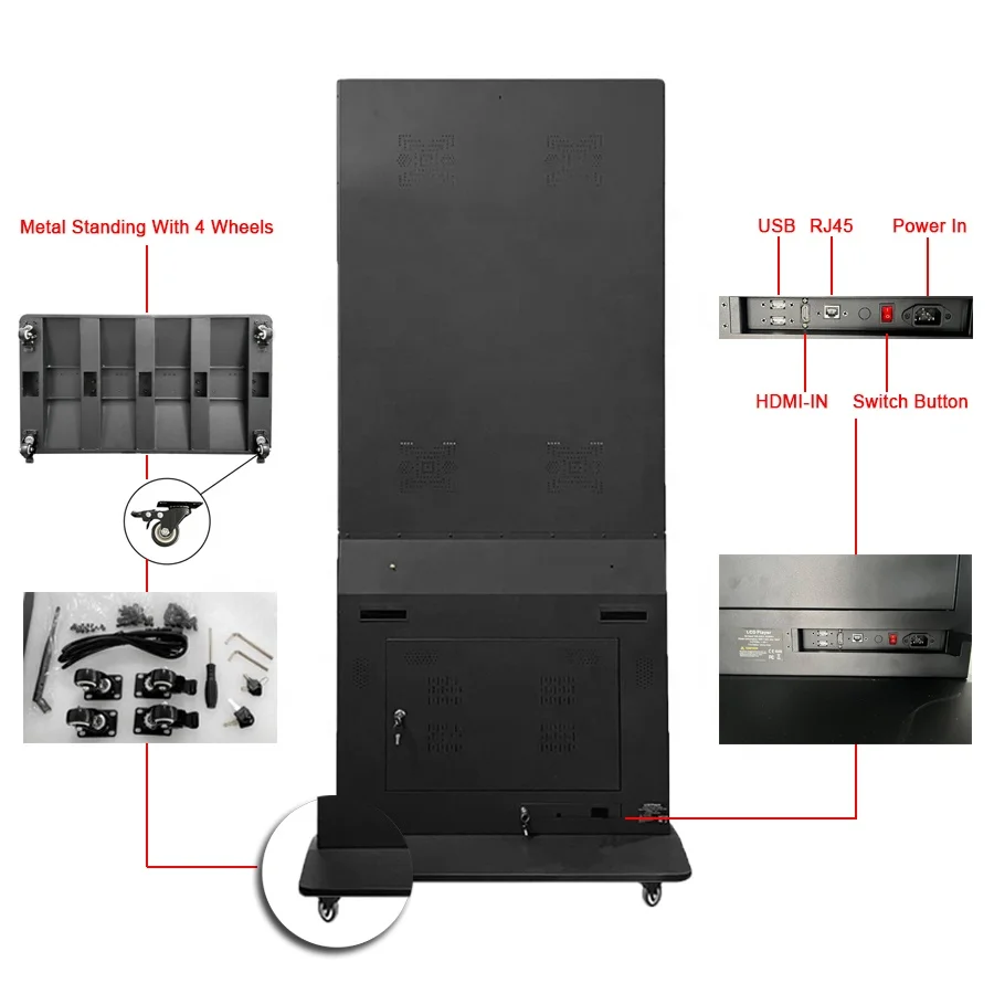Рисунок 4 - Aiyos OEM ODM 55-дюймовый напольный
