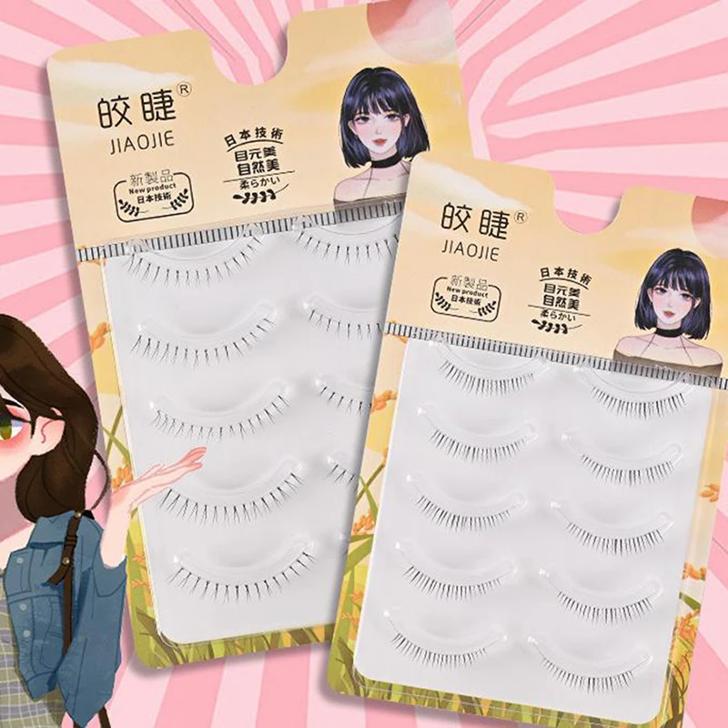 رموش صناعية ثلاثية الأبعاد خفيفة الوزن وشريط شفاف طبيعي ومريح للاستخدام اليومي رموش رقيقة وناعمة