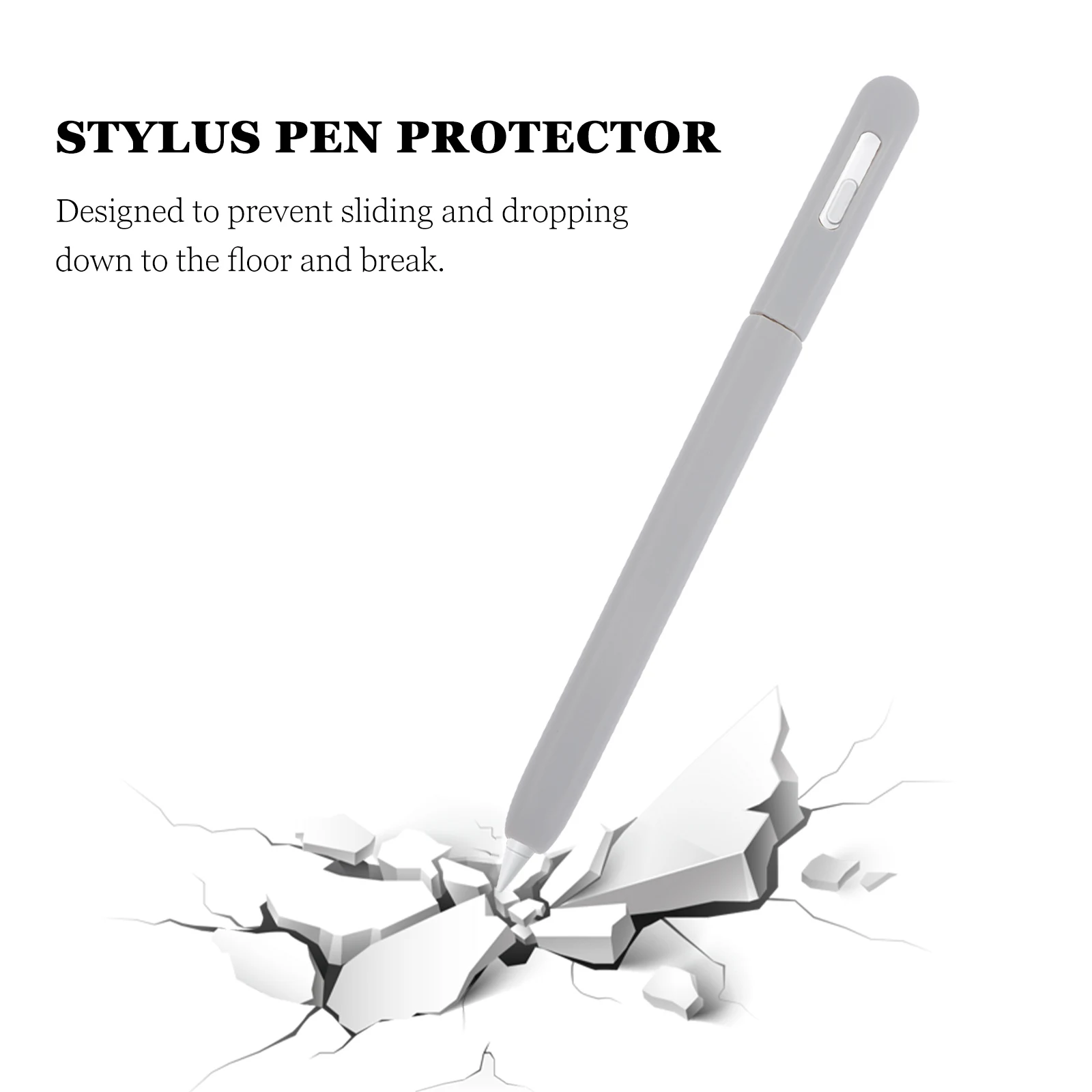 

Silicone Protective Pen Cover for Stylus Durable Non Slip Holder Smooth Surface Gift Idea Long Term Use Phone Accessories