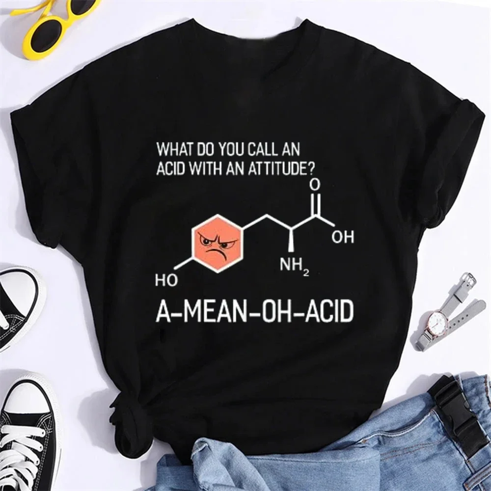 Mad Scientist Shirt Funny Science Nerd Chemistry Physics Youth Classic Normal Tops t-Shirts summer leisure Top T-Shirts Street