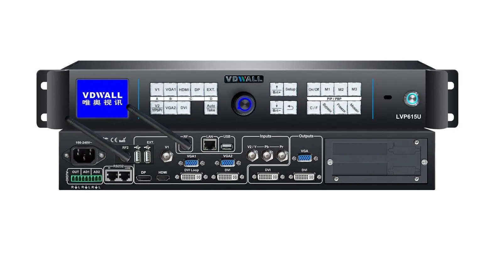 Procesador de vídeo LED HD serie LVP615, Muen Led LVP615S