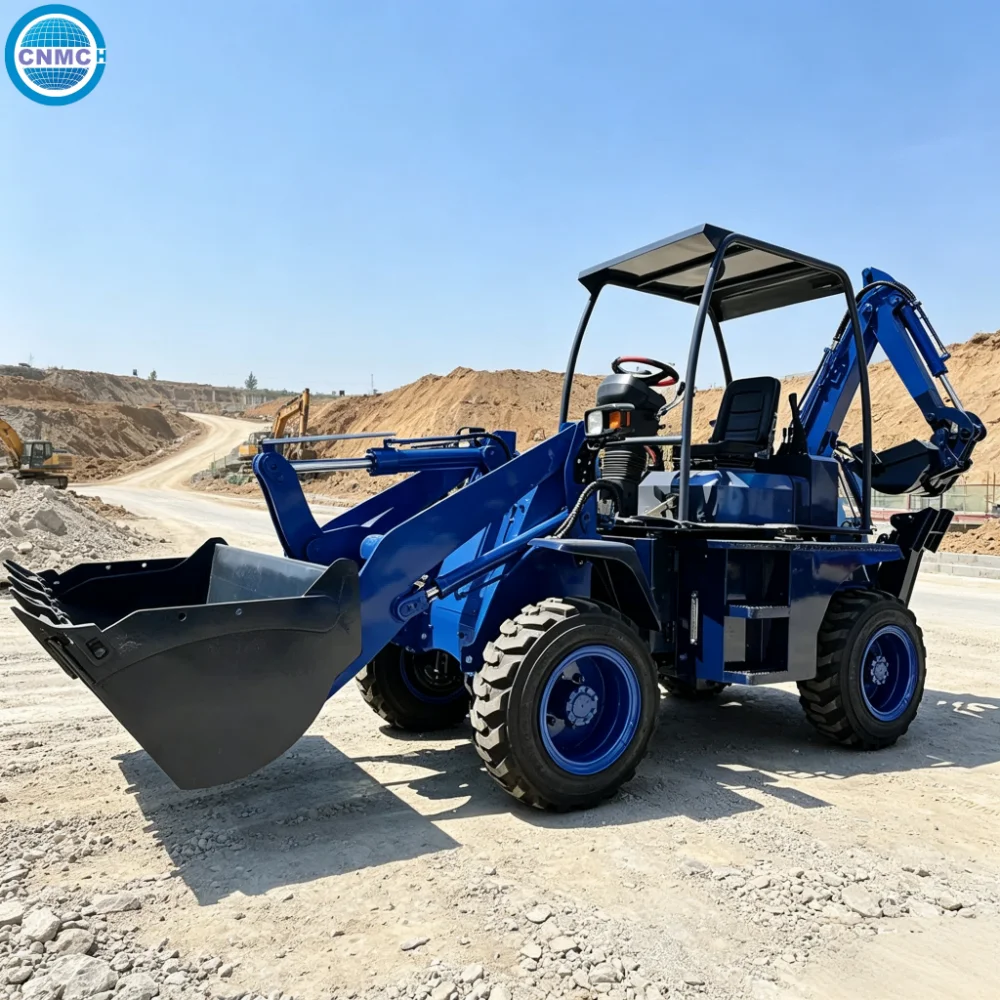 Tractor Backhoe - 3 Ton Backhoe Excavator 4x4 Wheel