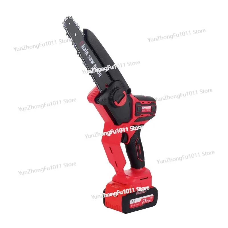 Universal Portable Rechargeable Chainsaw Logging Saw Chainsaw, Household Small Portable Chainsaw Handheld Mini 8 Inch Chainsaw