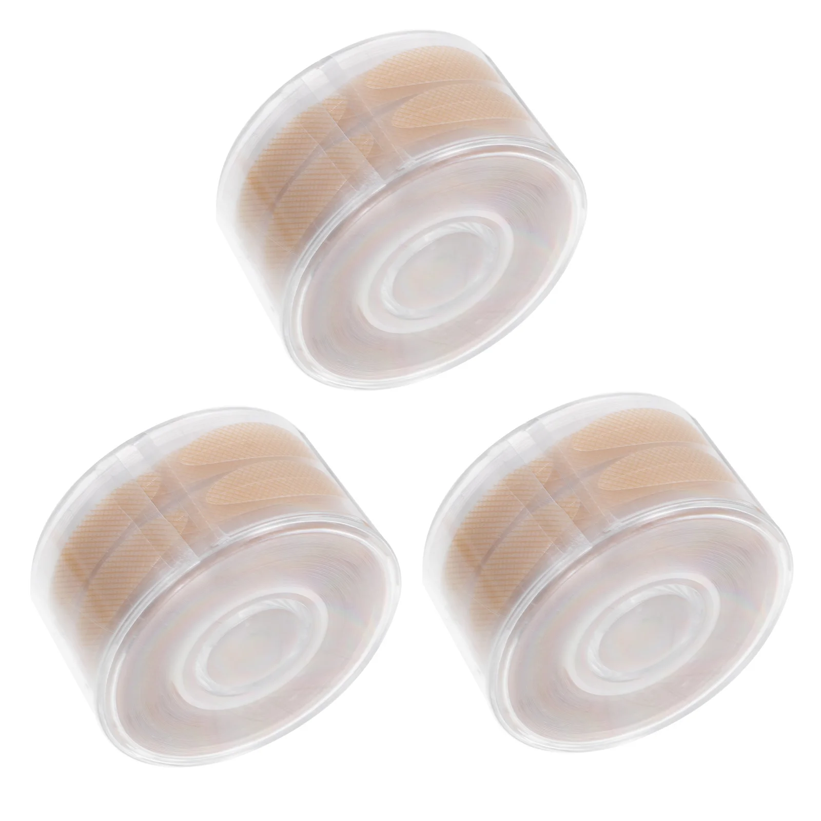 3 Rollen langlebiges Augenlid-Klebeband, natürliche doppelte Augenlid-Aufkleber, einfach zu verwenden für Augenschönheit, Augen-Make-up-Werkzeug, Make-up-Zubehör