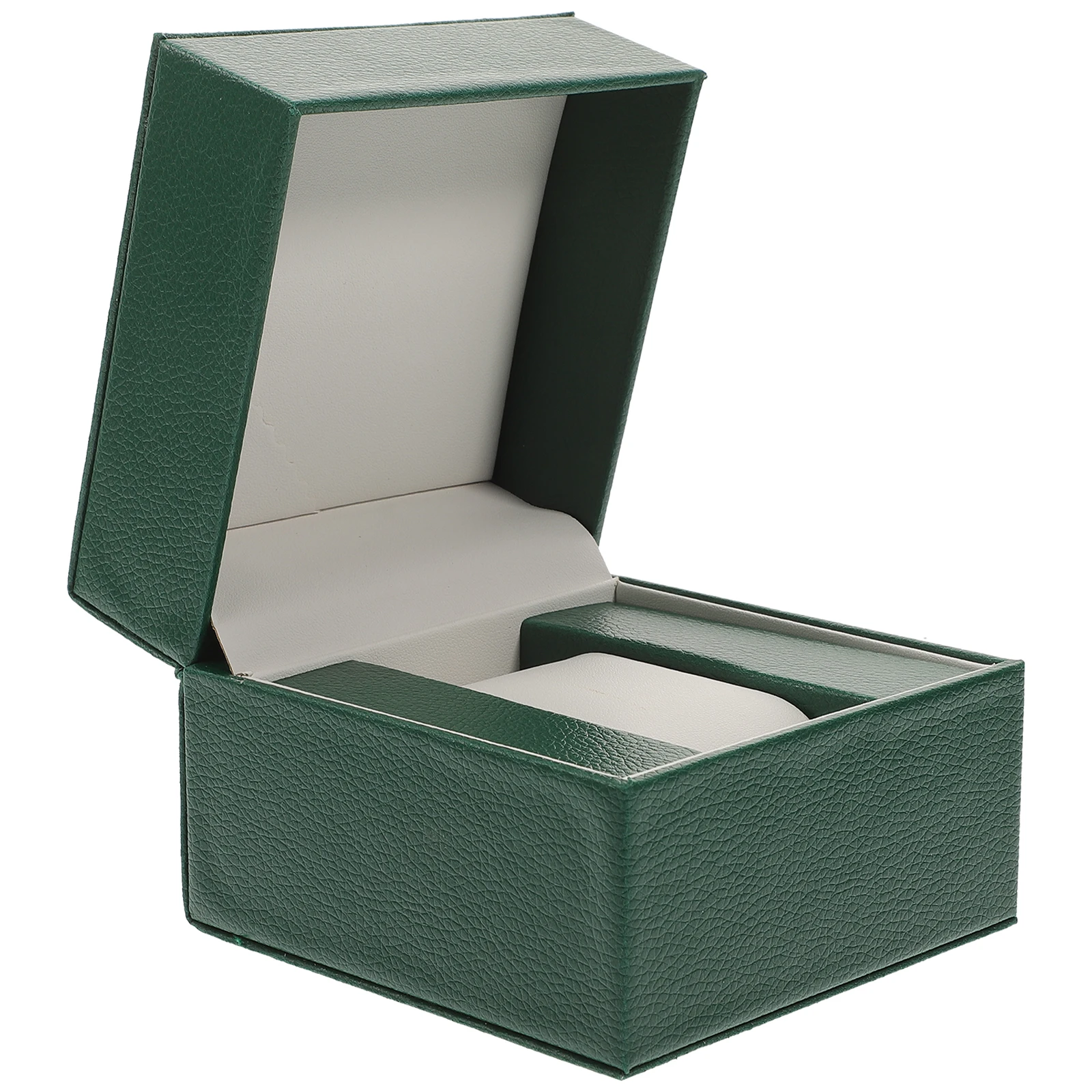 

Portable s Watch Box in Pu Anti Scratch Retro Green Color Storage Case for Men Jewelry Gift Display Packaging