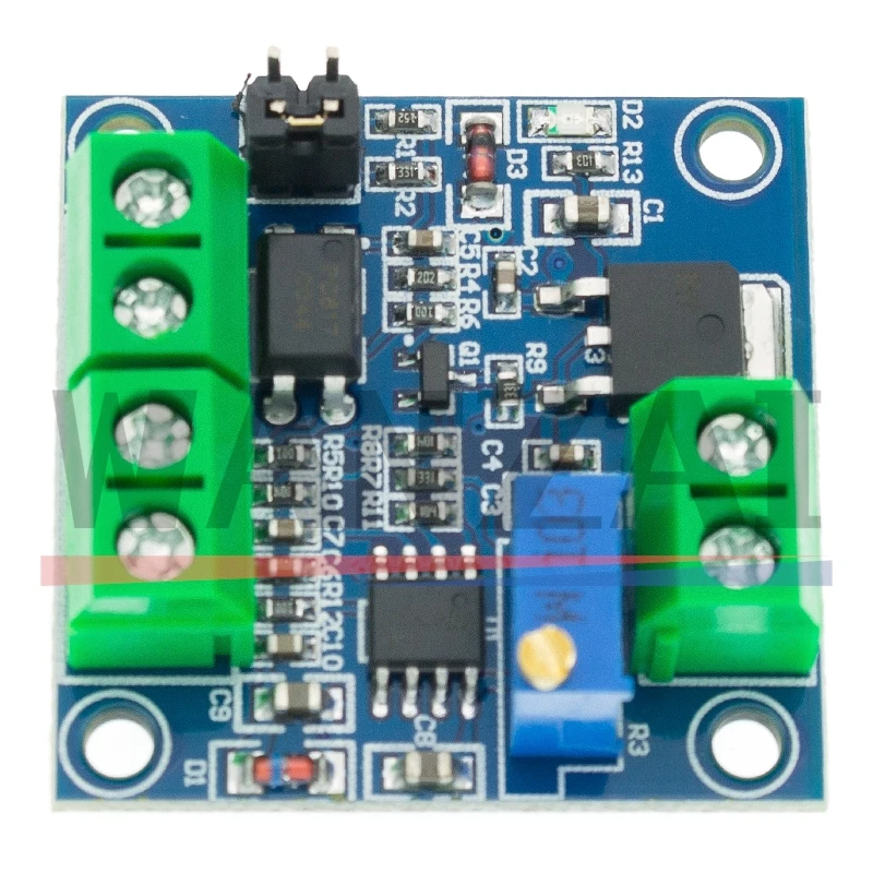 PWM to Voltage Converter Module 0%-100% to 0-10V for PLC MCU Digital to Analog Signal PWM Adjustabl Converter Power Module