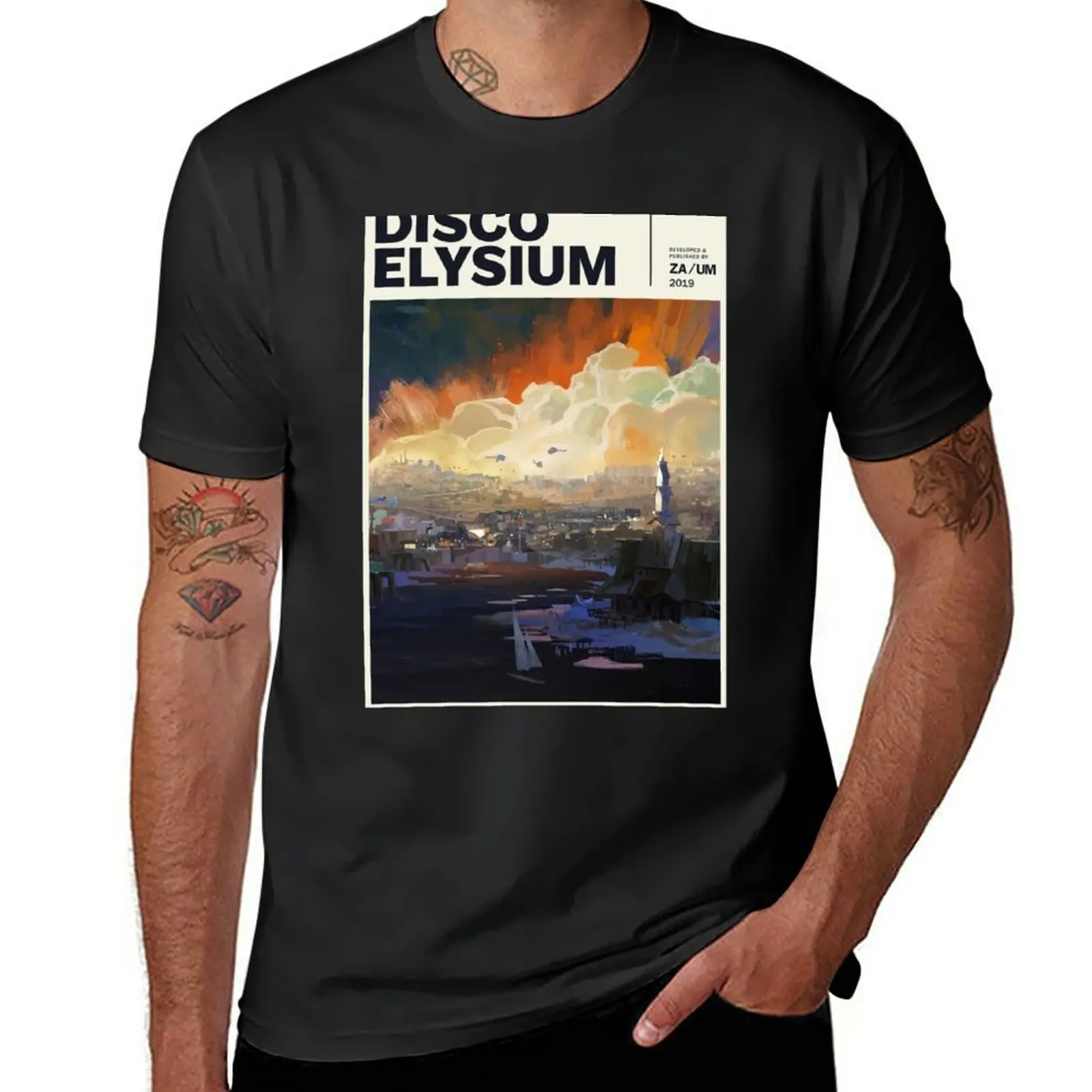 

New Disco Elysium T-Shirt graphics t shirt aesthetic clothes Men's t shirts